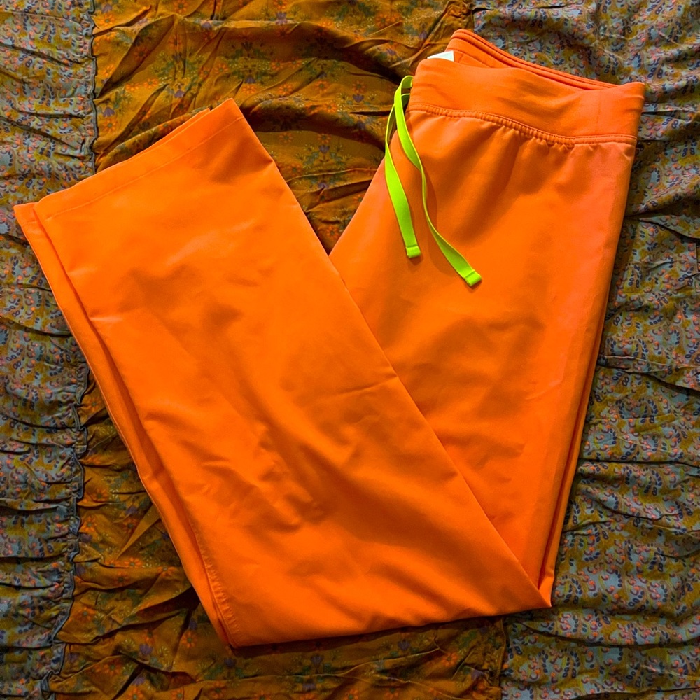 Figs Scrub Pants- Hot Coral